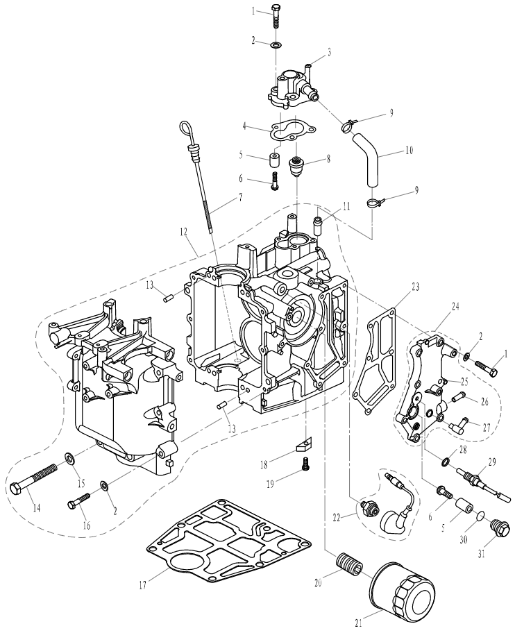Crankcase Crankcase