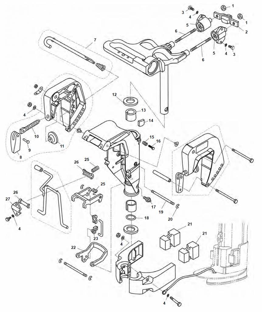 MFS8 / MFS9.8 PS Bracket