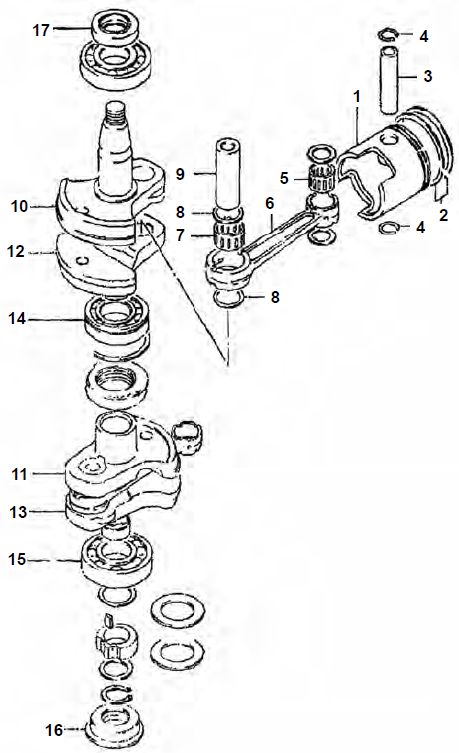 DT40C-W-G-X ('86 -'99) DTW-K1-KA ('01 -'04) Blockteile