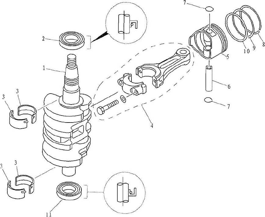 Crankshaft & Piston Crankshaft & Piston