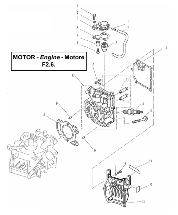 Cylinder & Crankcase 1
