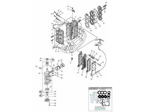 50 / 60 / 70 PS 2-Takt 3-Zyl. Block