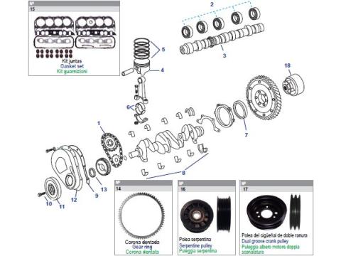 Motorblock Ersatzteile