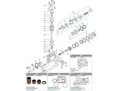 Drive Shaft Housing Bravo