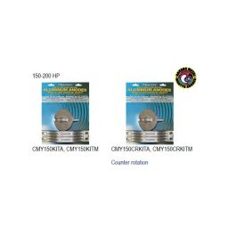 Aluminium-Anoden-Kit 888756Q01, Hochfest, Rostfrei, Für Mercruiser