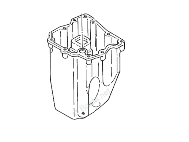Yamaha/Mercury F8/F9.9 Oil Pan (6G8-15311-03-0D)