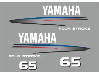 Yamaha 65 PS Jahresbereich 2002-2006 Aufklebersatz 