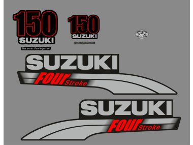 Suzuki 150 PS Jahresbereich 2003-2009 Aufklebersatz 