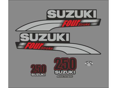 Suzuki 250 PS Jahresbereich 2003-2009 Aufklebersatz 