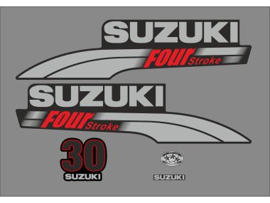 Suzuki 30 PS Jahresbereich 2003-2009 Aufklebersatz 