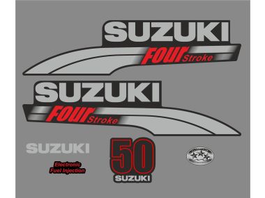 Suzuki 50 PS Jahresbereich 2003-2009 Aufklebersatz 