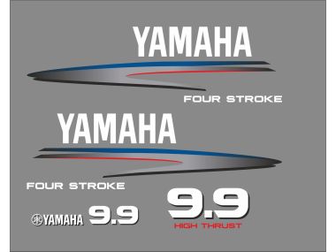 Yamaha 9.9 PS Jahresbereich 2002-2006 Aufklebersatz 