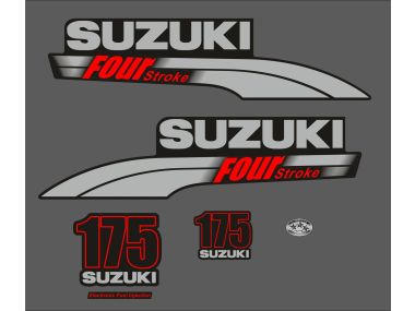 Suzuki 175 PS Jahresbereich 2003-2009 Aufklebersatz 