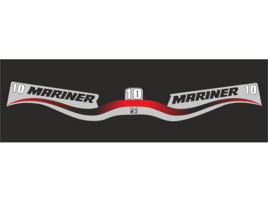 Mariner 10 PS Jahresbereich 2003-2007 Aufklebersatz 