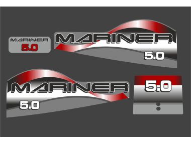 Mariner 5 PS Jahresbereich 2004-2015 Aufklebersatz 