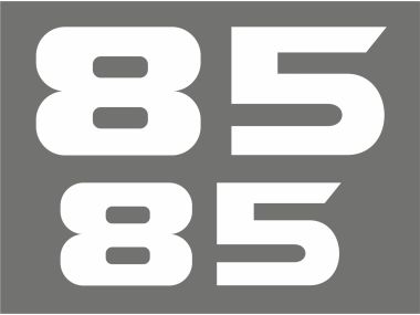 Yamaha 85 PS Jahresbereich 1998-2006 Aufkleber