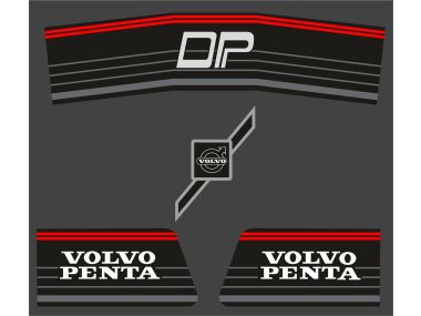 Aufklebersatz für Volvo Penta 290 DP