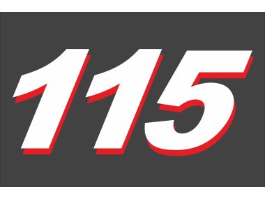 Außenbordmotor Aufklebersatz 115 PS