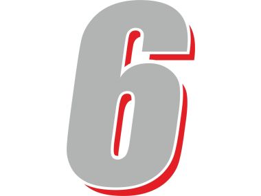 Außenbordmotor Aufklebersatz 6 PS