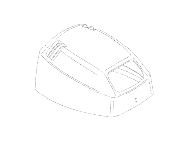 Mercury Top Cowling Assembly (Black) (852413T3)
