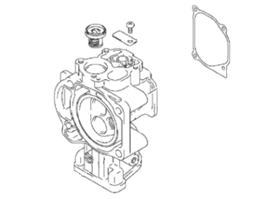 Suzuki 4-5-6HP 4Stroke Cylinder Head (11110-91J02)