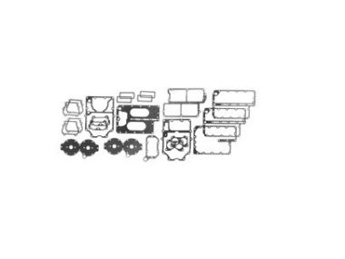 Johnson / Evinrude Power Head Gasket Set 85-115 HP 90° V4 Crossflow (73-77) (388602)