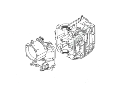 Yamaha 25HP 4Stroke Crankcase Assembly (6BL-15100-01-00)