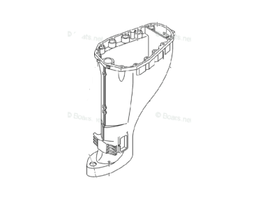 Yamaha Casing, Upper (6D5-45111-10-4D)