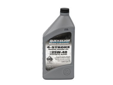 Quicksilver FCW® 25W-40 Synthetic Blend 4-Stroke Marine Engine Oil (für alle Motoren)