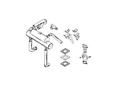 Mercury MerCruiser Closed Cooling Kit Fits MCM V-6 & V-8 (350 cid) engines w/ serpentine belt. (860427A4)