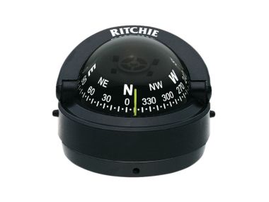 Ritchie S-53 Explorer Kompass (für Boote bis 7 m) (schwarz/weiß/blau)