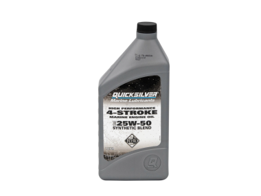 Quicksilver FCW® 25W-50 Synthetic Blend High Performance 4-Stroke Marine Engine Oil