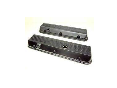 USED: GM Big Block 454 7.4L Valve Covers Aluminum Pair 10243313 + 10243314
