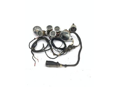 USED: Complete set: Mercruiser 'old skool' klokkenset / complete Mercury gauge set 
