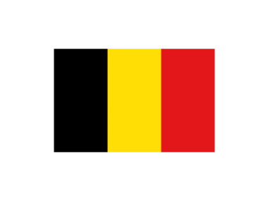 Belgische Flagge (verschiedene Größen)