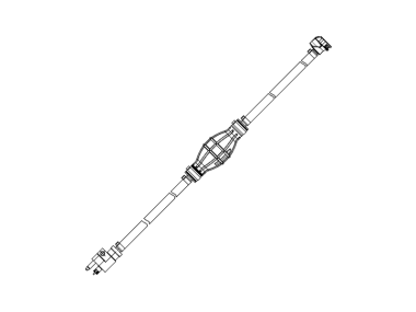 Mercury Fuel Connector 25 / 30 HP EFI (8M0215251)