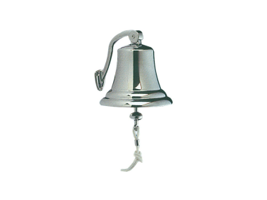 Glocke aus verchromtem Messing