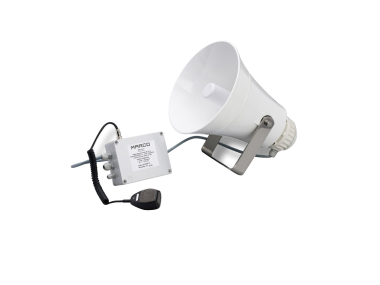 MARCO Electric Horn/Horn with Amplifier, Suitable for Boats from 20 to 75 Meters