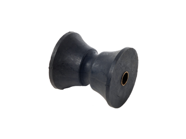 Hard rubber spare sheave for rollers