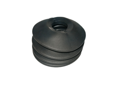 Rubber bellows for tow hook