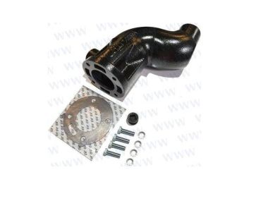 Crusader Exhaust elbow 3 inch outlet 98068, 96560