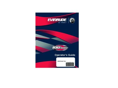 Evinrude E-tec 75 / 90 hp PL, PX, SL, WEL, WEX 2009