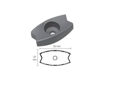 Volvo Penta Anodenplatte Bugstrahlruder (41100276)