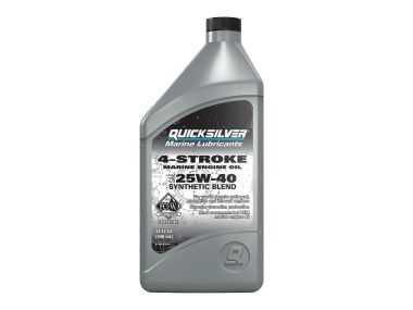 Quicksilver FCW® 25W-40 Synthetic Blend 4-Stroke Marine Engine Oil (für alle Motoren)