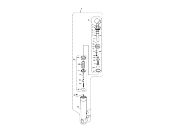 Parsun F40 Cylinder Assy (PAT40-10010000)