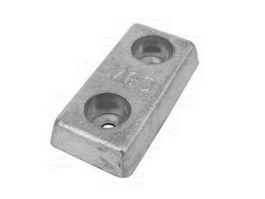 Blockanode Zink/Aluminium