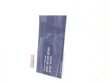 Nieuwe Honda manual instructieboekje BF8-BF20 00X39-ZY0-6230