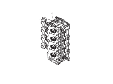 Mercury Cylinder Head Assembly (893505T01)