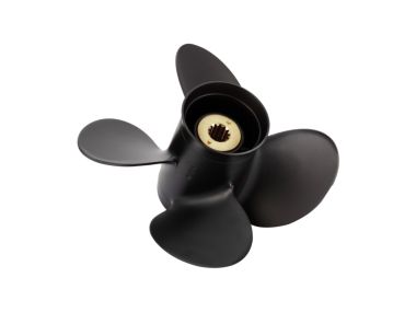 Mercury / Mariner Aluminium 4-Blade Propeller 25 - 60 HP 4-Stroke | 30 - 70 HP 2-Stroke | 13 tooth spline