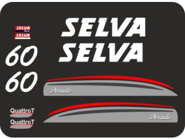 Selva 60 PS Aufklebersatz